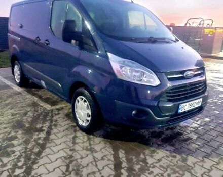 Синій Форд Транзит Кастом, об'ємом двигуна 2.2 л та пробігом 230 тис. км за 13904 $, фото 1 на Automoto.ua