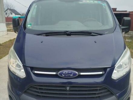 Синій Форд Транзит Кастом, об'ємом двигуна 2.2 л та пробігом 358 тис. км за 12500 $, фото 1 на Automoto.ua