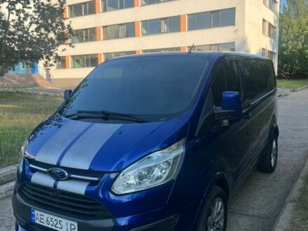 Синий Форд Транзит Кастом, объемом двигателя 2.2 л и пробегом 160 тыс. км за 14000 $, фото 1 на Automoto.ua