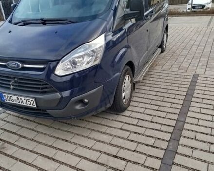 Синий Форд Транзит Кастом, объемом двигателя 2.2 л и пробегом 156 тыс. км за 18702 $, фото 1 на Automoto.ua