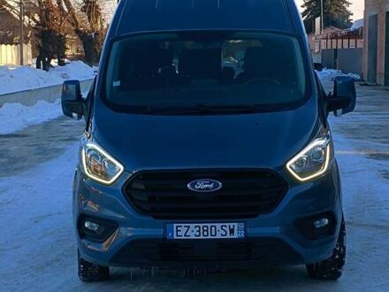 Синий Форд Транзит Кастом, объемом двигателя 2 л и пробегом 259 тыс. км за 20500 $, фото 1 на Automoto.ua