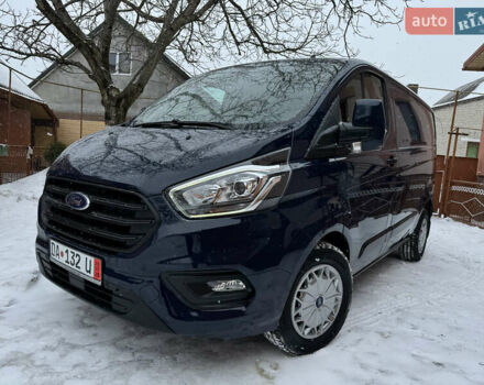 Синій Форд Транзит Кастом, об'ємом двигуна 2 л та пробігом 151 тис. км за 13950 $, фото 1 на Automoto.ua