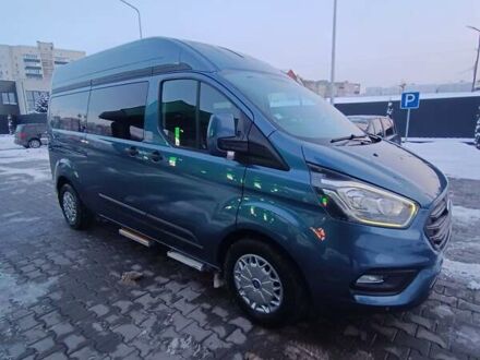 Синий Форд Транзит Кастом, объемом двигателя 2 л и пробегом 259 тыс. км за 20500 $, фото 1 на Automoto.ua