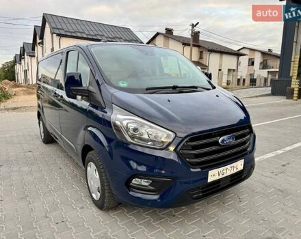 Синий Форд Транзит Кастом, объемом двигателя 2 л и пробегом 185 тыс. км за 16450 $, фото 1 на Automoto.ua