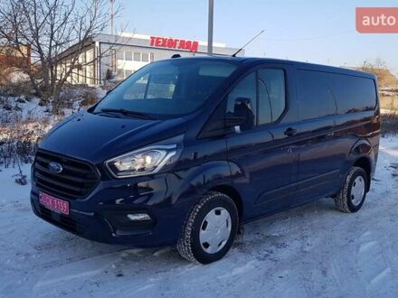 Синий Форд Транзит Кастом, объемом двигателя 2 л и пробегом 197 тыс. км за 15600 $, фото 1 на Automoto.ua