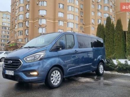 Синий Форд Транзит Кастом, объемом двигателя 2 л и пробегом 184 тыс. км за 27999 $, фото 1 на Automoto.ua