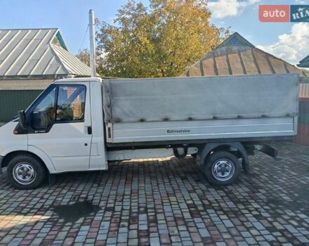 Белый Форд Транзит, объемом двигателя 2 л и пробегом 210 тыс. км за 7500 $, фото 1 на Automoto.ua
