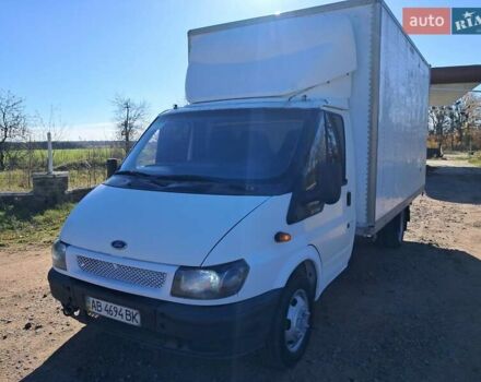 Белый Форд Транзит, объемом двигателя 2.4 л и пробегом 100 тыс. км за 6500 $, фото 7 на Automoto.ua