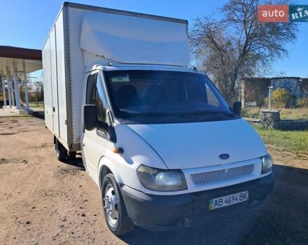 Белый Форд Транзит, объемом двигателя 2.4 л и пробегом 100 тыс. км за 6500 $, фото 4 на Automoto.ua