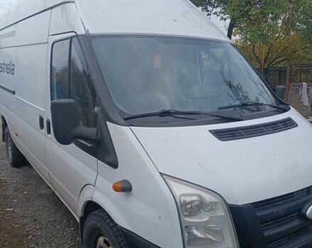 Белый Форд Транзит, объемом двигателя 2.4 л и пробегом 464 тыс. км за 7400 $, фото 1 на Automoto.ua