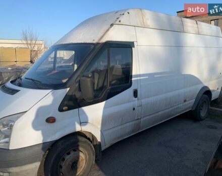 Белый Форд Транзит, объемом двигателя 2.4 л и пробегом 489 тыс. км за 7000 $, фото 1 на Automoto.ua