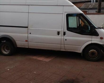 Белый Форд Транзит, объемом двигателя 2.4 л и пробегом 270 тыс. км за 8500 $, фото 1 на Automoto.ua