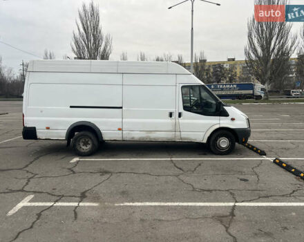 Белый Форд Транзит, объемом двигателя 2.4 л и пробегом 500 тыс. км за 8000 $, фото 1 на Automoto.ua