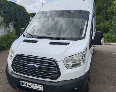 Белый Форд Транзит, объемом двигателя 2.2 л и пробегом 326 тыс. км за 13000 $, фото 1 на Automoto.ua