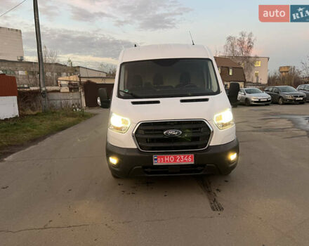 Белый Форд Транзит, объемом двигателя 2 л и пробегом 210 тыс. км за 16999 $, фото 1 на Automoto.ua