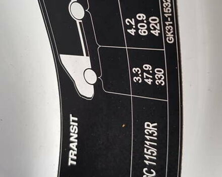Белый Форд Транзит, объемом двигателя 2 л и пробегом 208 тыс. км за 15800 $, фото 44 на Automoto.ua
