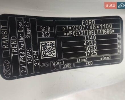 Белый Форд Транзит, объемом двигателя 2 л и пробегом 198 тыс. км за 18400 $, фото 32 на Automoto.ua