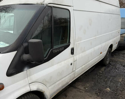 Білий Форд Транзит, об'ємом двигуна 2.4 л та пробігом 475 тис. км за 6500 $, фото 1 на Automoto.ua