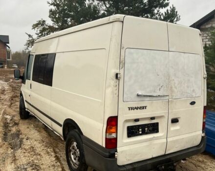 Белый Форд Транзит, объемом двигателя 2.4 л и пробегом 333 тыс. км за 1750 $, фото 1 на Automoto.ua