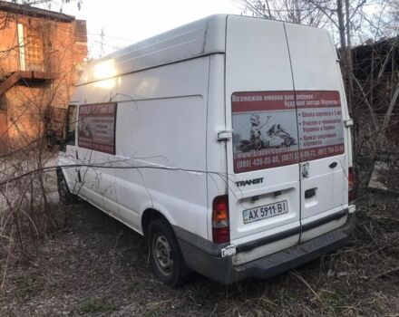 Белый Форд Транзит, объемом двигателя 2.4 л и пробегом 250 тыс. км за 6963 $, фото 1 на Automoto.ua