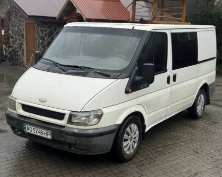Белый Форд Транзит, объемом двигателя 2 л и пробегом 400 тыс. км за 2350 $, фото 1 на Automoto.ua