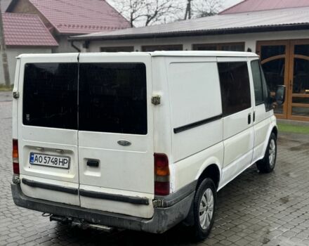 Белый Форд Транзит, объемом двигателя 2 л и пробегом 400 тыс. км за 2350 $, фото 3 на Automoto.ua