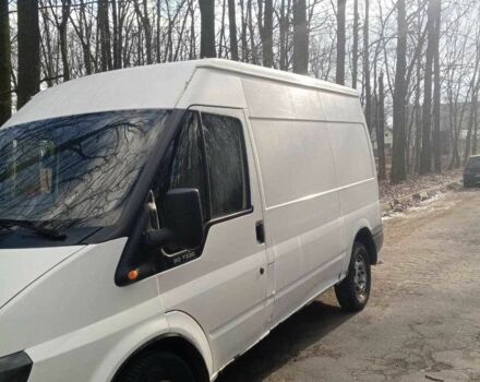 Белый Форд Транзит, объемом двигателя 2.4 л и пробегом 300 тыс. км за 5000 $, фото 1 на Automoto.ua