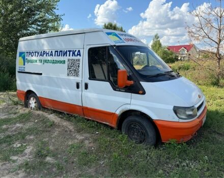 Белый Форд Транзит, объемом двигателя 2 л и пробегом 386 тыс. км за 3100 $, фото 1 на Automoto.ua