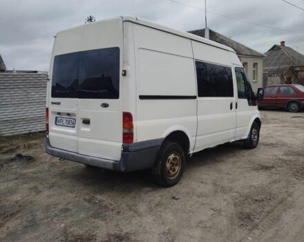 Белый Форд Транзит, объемом двигателя 2 л и пробегом 280 тыс. км за 3200 $, фото 2 на Automoto.ua