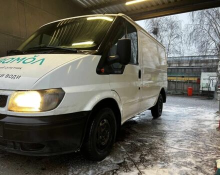 Белый Форд Транзит, объемом двигателя 2 л и пробегом 200 тыс. км за 3800 $, фото 1 на Automoto.ua