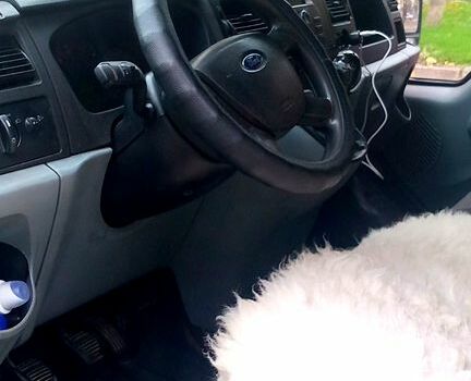 Белый Форд Транзит, объемом двигателя 2.4 л и пробегом 300 тыс. км за 7000 $, фото 5 на Automoto.ua