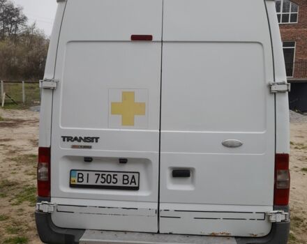 Белый Форд Транзит, объемом двигателя 2.4 л и пробегом 450 тыс. км за 6700 $, фото 2 на Automoto.ua