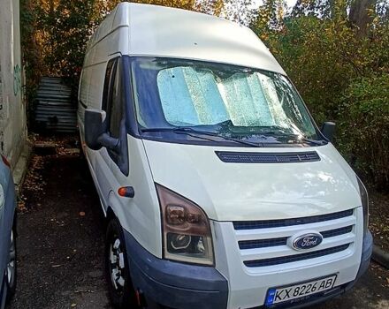 Білий Форд Транзит, об'ємом двигуна 2.4 л та пробігом 200 тис. км за 11500 $, фото 2 на Automoto.ua