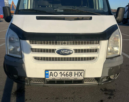 Белый Форд Транзит, объемом двигателя 2.2 л и пробегом 307 тыс. км за 8200 $, фото 2 на Automoto.ua