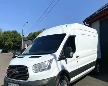 Білий Форд Транзит, об'ємом двигуна 2.2 л та пробігом 326 тис. км за 14000 $, фото 1 на Automoto.ua