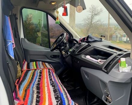 Білий Форд Транзит, об'ємом двигуна 2.2 л та пробігом 281 тис. км за 12500 $, фото 3 на Automoto.ua