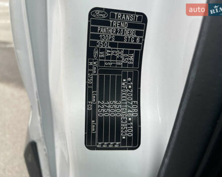 Білий Форд Транзит, об'ємом двигуна 2 л та пробігом 230 тис. км за 11200 $, фото 22 на Automoto.ua
