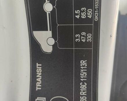 Белый Форд Транзит, объемом двигателя 2 л и пробегом 187 тыс. км за 12000 $, фото 18 на Automoto.ua