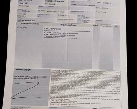 Белый Форд Транзит, объемом двигателя 2 л и пробегом 238 тыс. км за 20300 $, фото 118 на Automoto.ua