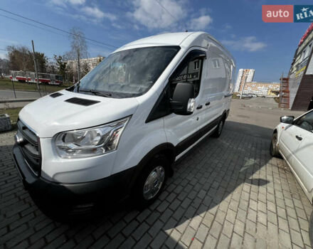Белый Форд Транзит, объемом двигателя 2 л и пробегом 260 тыс. км за 16000 $, фото 1 на Automoto.ua