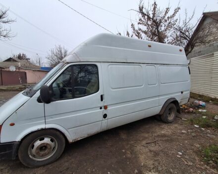 Белый Форд Транзит, объемом двигателя 2.5 л и пробегом 999 тыс. км за 3900 $, фото 1 на Automoto.ua