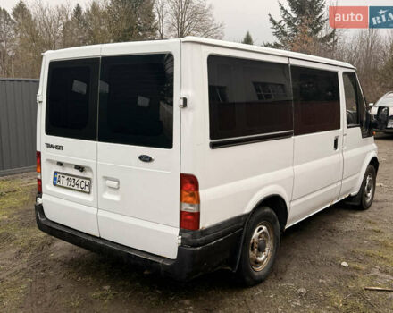 Белый Форд Транзит, объемом двигателя 2 л и пробегом 235 тыс. км за 4599 $, фото 6 на Automoto.ua