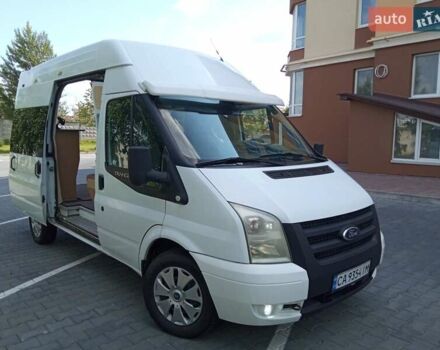 Белый Форд Транзит, объемом двигателя 2.4 л и пробегом 333 тыс. км за 15000 $, фото 12 на Automoto.ua