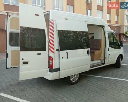 Белый Форд Транзит, объемом двигателя 2.4 л и пробегом 333 тыс. км за 15000 $, фото 16 на Automoto.ua