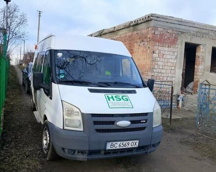Білий Форд Транзит, об'ємом двигуна 2.2 л та пробігом 337 тис. км за 8200 $, фото 1 на Automoto.ua