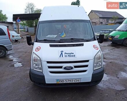 Белый Форд Транзит, объемом двигателя 2.2 л и пробегом 336 тыс. км за 10500 $, фото 1 на Automoto.ua