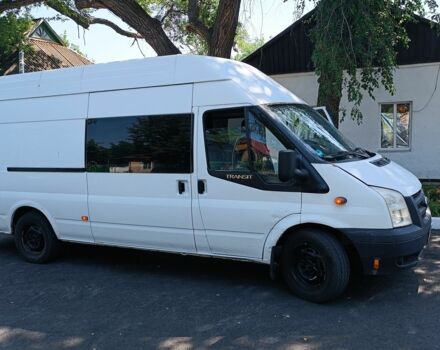 Белый Форд Транзит, объемом двигателя 2.4 л и пробегом 434 тыс. км за 9499 $, фото 1 на Automoto.ua