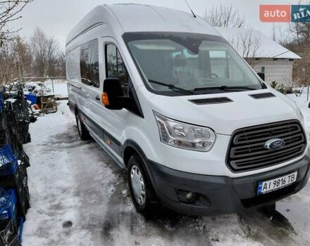 Белый Форд Транзит, объемом двигателя 2 л и пробегом 142 тыс. км за 23000 $, фото 1 на Automoto.ua