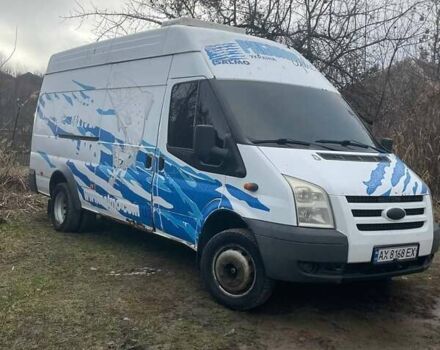 Белый Форд Транзит, объемом двигателя 2.4 л и пробегом 423 тыс. км за 8500 $, фото 1 на Automoto.ua