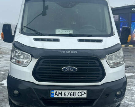 Білий Форд Транзит, об'ємом двигуна 2.2 л та пробігом 281 тис. км за 11799 $, фото 1 на Automoto.ua